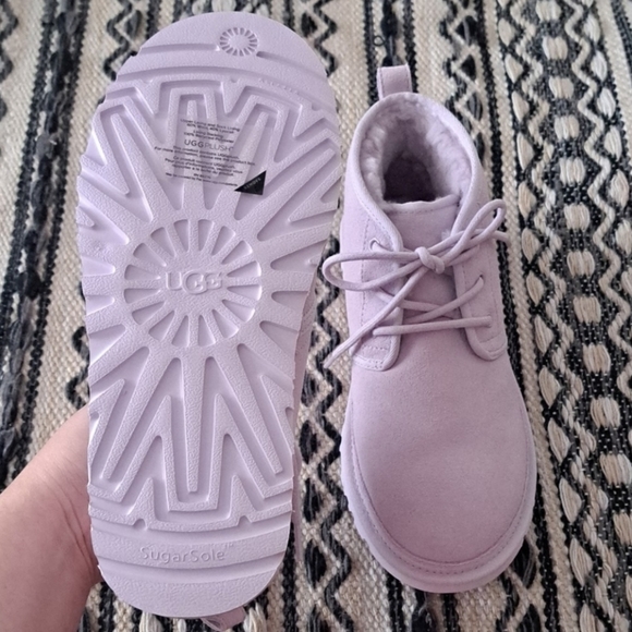 NEW UGG NEUMEL ANKLE BOOT IN LILAC $108 - Picture 6 of 14